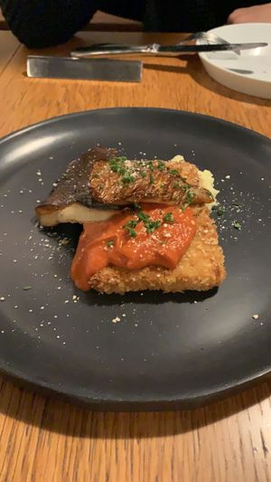 Tempeh cutlet  at 8ablish in Tokyo