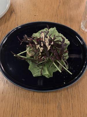 Lettuce wrap at 8ablish in Tokyo