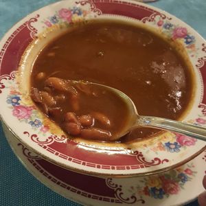Beans Stew 2.95 CUC at Paladar Sol y Son in Trinidad