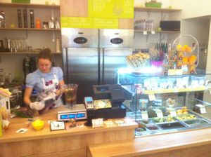 Interior at Frutever in Riga