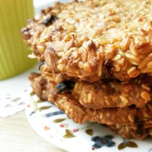 Oat & seed cookies at Frutever in Riga