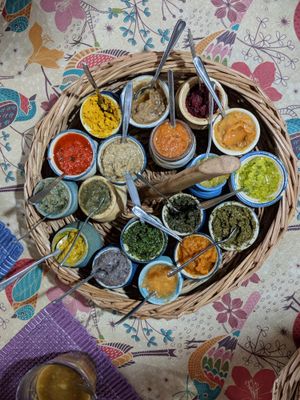 Sauces at Bezel HaTe'ena - Benny's Nature in Pardes Hanna-karkur