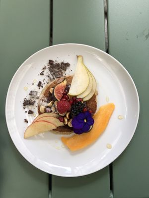 Super delicious pancakes  at Le Potager de Charlotte in Paris