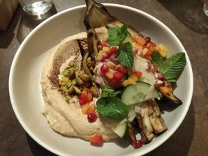 Eggplant
 at Le Potager de Charlotte in Paris