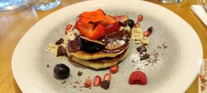 Gluten free pancakes at Le Potager de Charlotte in Paris