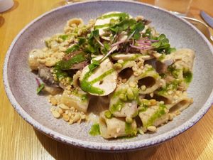 Canneloni with mushrooms at Le Potager de Charlotte in Paris