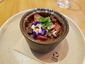 Mousse au chocolat at Le Potager de Charlotte in Paris