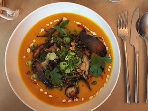 Lentilles verte de la “Brie” at Le Potager de Charlotte in Paris