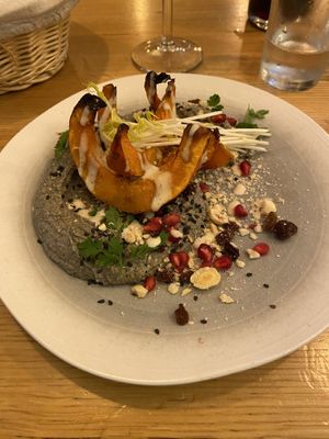 Roasted Red Kury Squash at Le Potager de Charlotte in Paris