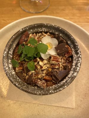 Mousse au chocolat  at Le Potager de Charlotte in Paris