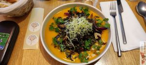 Lentilles girolles et Shitake at Le Potager de Charlotte in Paris