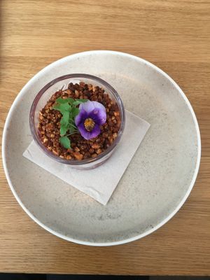 I loved this cute flower   at Le Potager de Charlotte in Paris