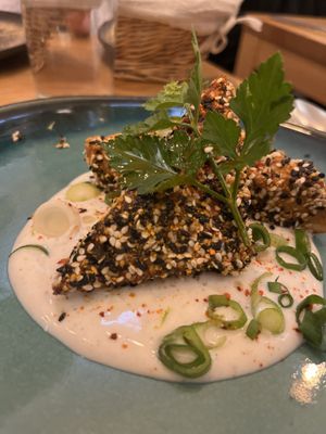 Tofu  at Le Potager de Charlotte in Paris