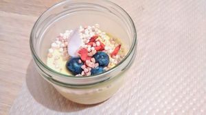 Lemon curd at Le Potager de Charlotte in Paris