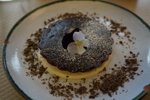 Chocolate Cake at Le Potager de Charlotte in Paris