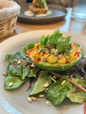 Starter: The Avocado  at Le Potager de Charlotte in Paris