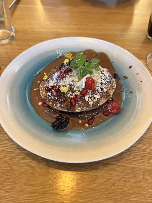 The Halzelnut Pancakes  at Le Potager de Charlotte in Paris