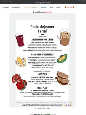  at Le Potager de Charlotte in Paris