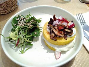 polenta at Le Potager de Charlotte in Paris
