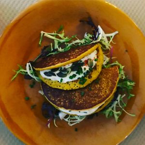 lush starter at Le Potager de Charlotte in Paris