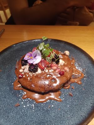 Pankekes at Le Potager de Charlotte in Paris