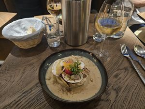 Potato main at Le Potager de Charlotte in Paris