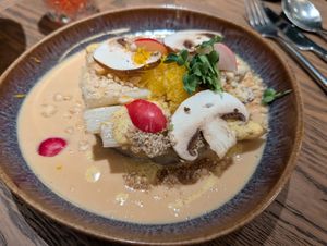 Mashed potatoes at Le Potager de Charlotte in Paris