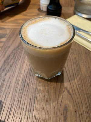 Cafe Latte  at Le Potager de Charlotte in Paris
