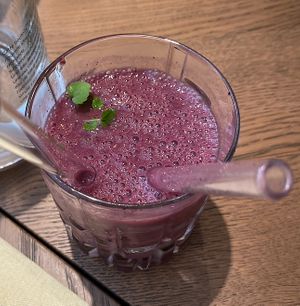 Smoothie of the dayy  at Le Potager de Charlotte in Paris