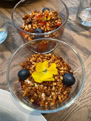 Brunch desert  at Le Potager de Charlotte in Paris
