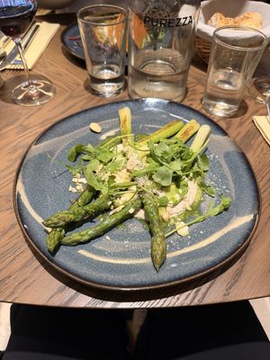Asparagus  at Le Potager de Charlotte in Paris