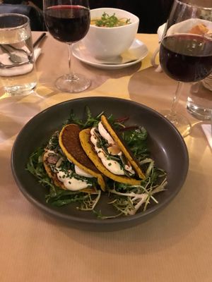 Crepes and cream! at Le Potager de Charlotte in Paris