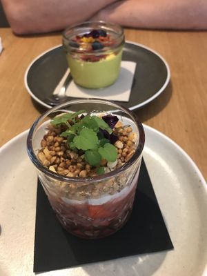 Deserts at Le Potager de Charlotte in Paris