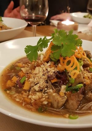 Nouilles soba at Le Potager de Charlotte in Paris