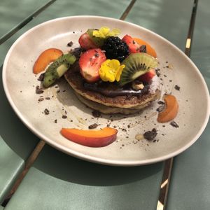 Riceflourpancakes at Le Potager de Charlotte in Paris