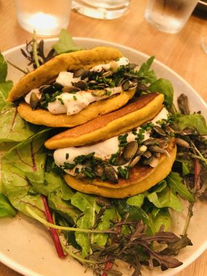 Pancake at Le Potager de Charlotte in Paris