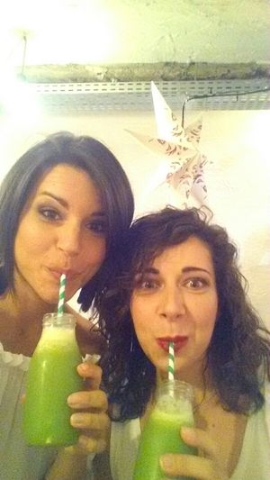 jus pomme concombre basilic at My Petite Factory in Lyon