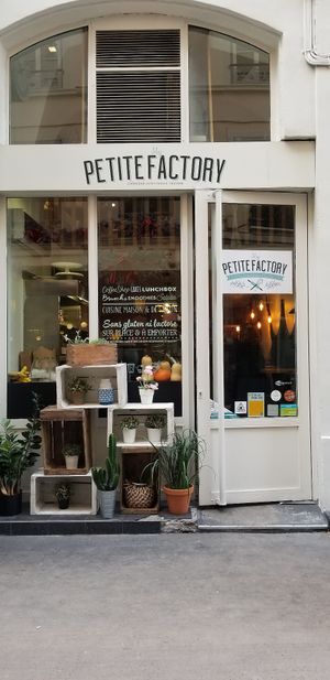 Storefront at My Petite Factory in Lyon
