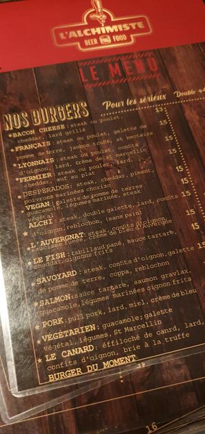  at L'Alchimiste in Lyon