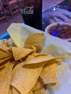 Free refills on chips, salsa, and drinks   at Mi Ranchito Grill in South Salt Lake