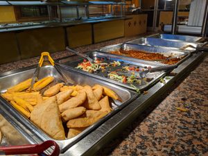 Vegan buffet at Mi Ranchito Grill in South Salt Lake