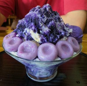 Ube Kakigori at Ikigai Kakigori Cafe  in Quezon City