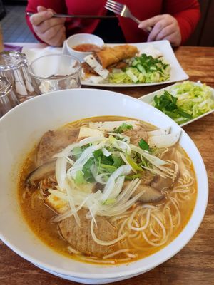 Noodle soup at VG Wok - Port Arthur in Turku