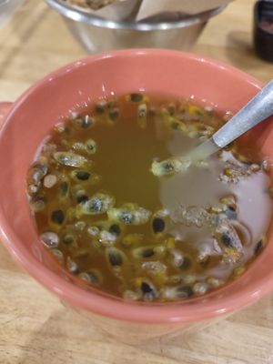 Passion fruit tea 👍 at Noodleface - Akademik Suite in Johor Bahru