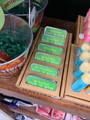 Lip balm at Tiller and Rye in Brewer