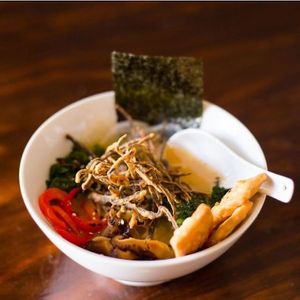 Vegan Ramen at El Buda Profano in Arequipa