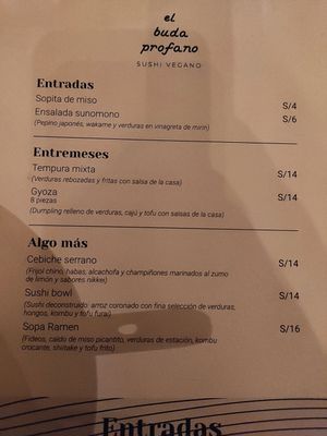  at El Buda Profano in Arequipa