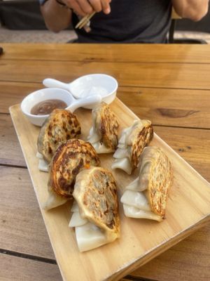 Gyoza  at El Buda Profano in Arequipa