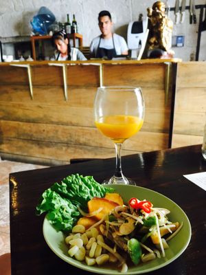 ceviche at El Buda Profano in Arequipa