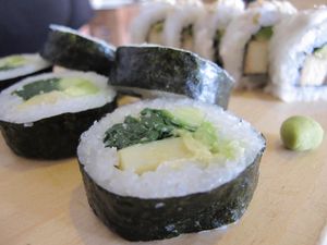 sushi at El Buda Profano in Arequipa